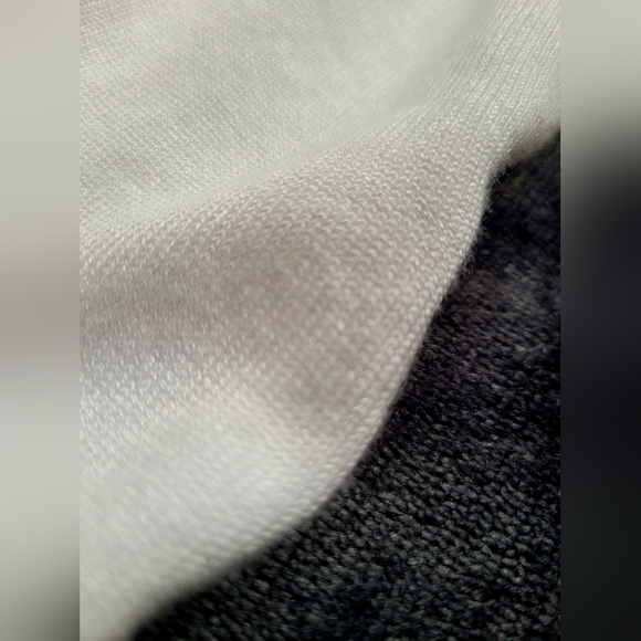 Ronni Nicole White Cardigan with Black Accents - Picture 10 of 12